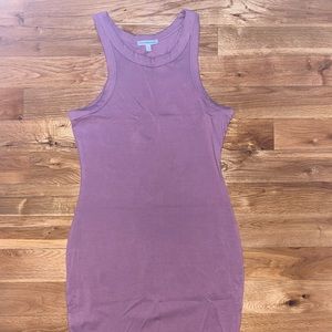 Charlotte Russe Pink Bodycon Cotton Dress Size S